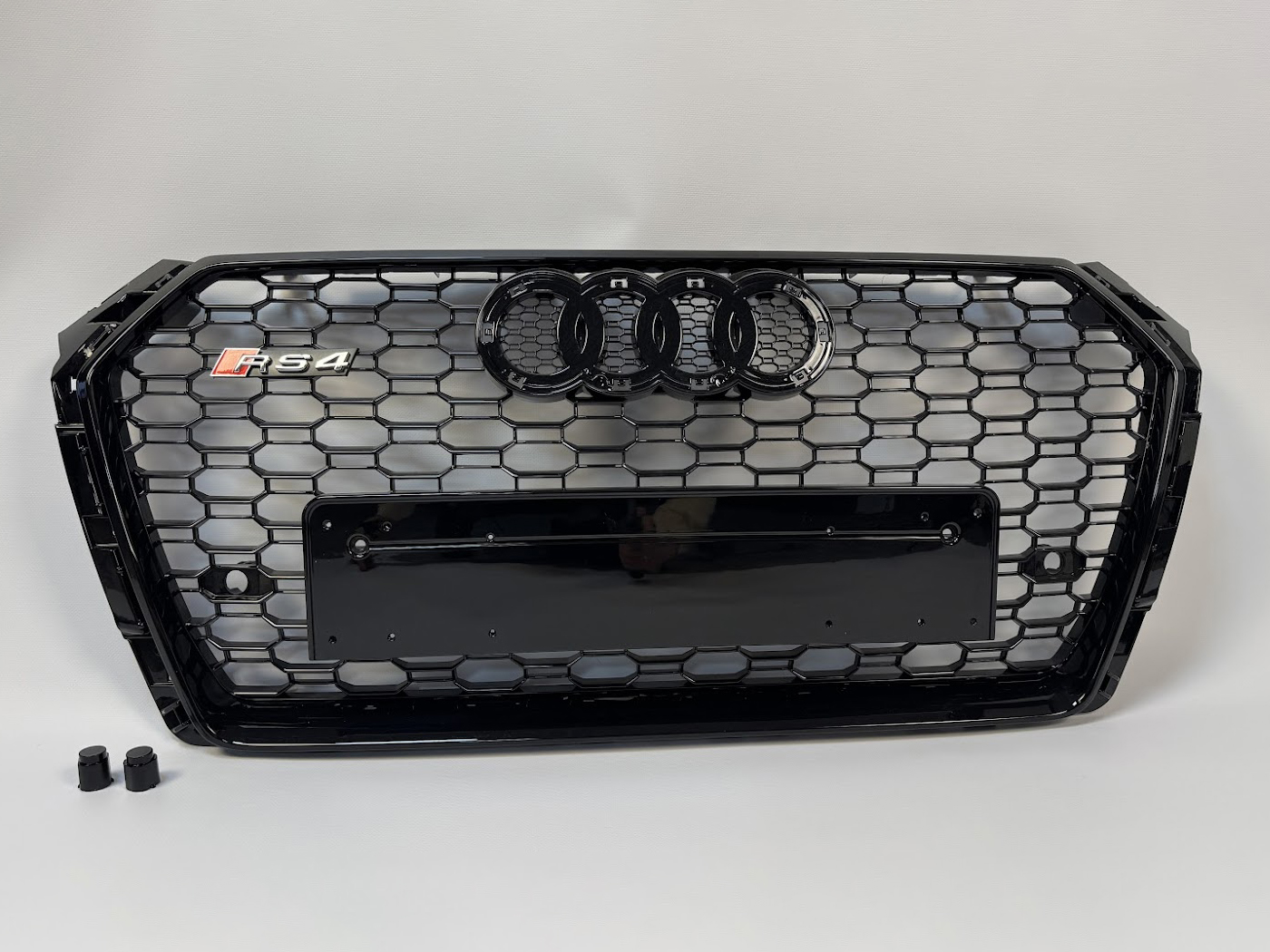 Audi A4 Pre-Facelift B9 2015-2018 Front Grill, Singleframe Grill, RS4 Black Quattro Style